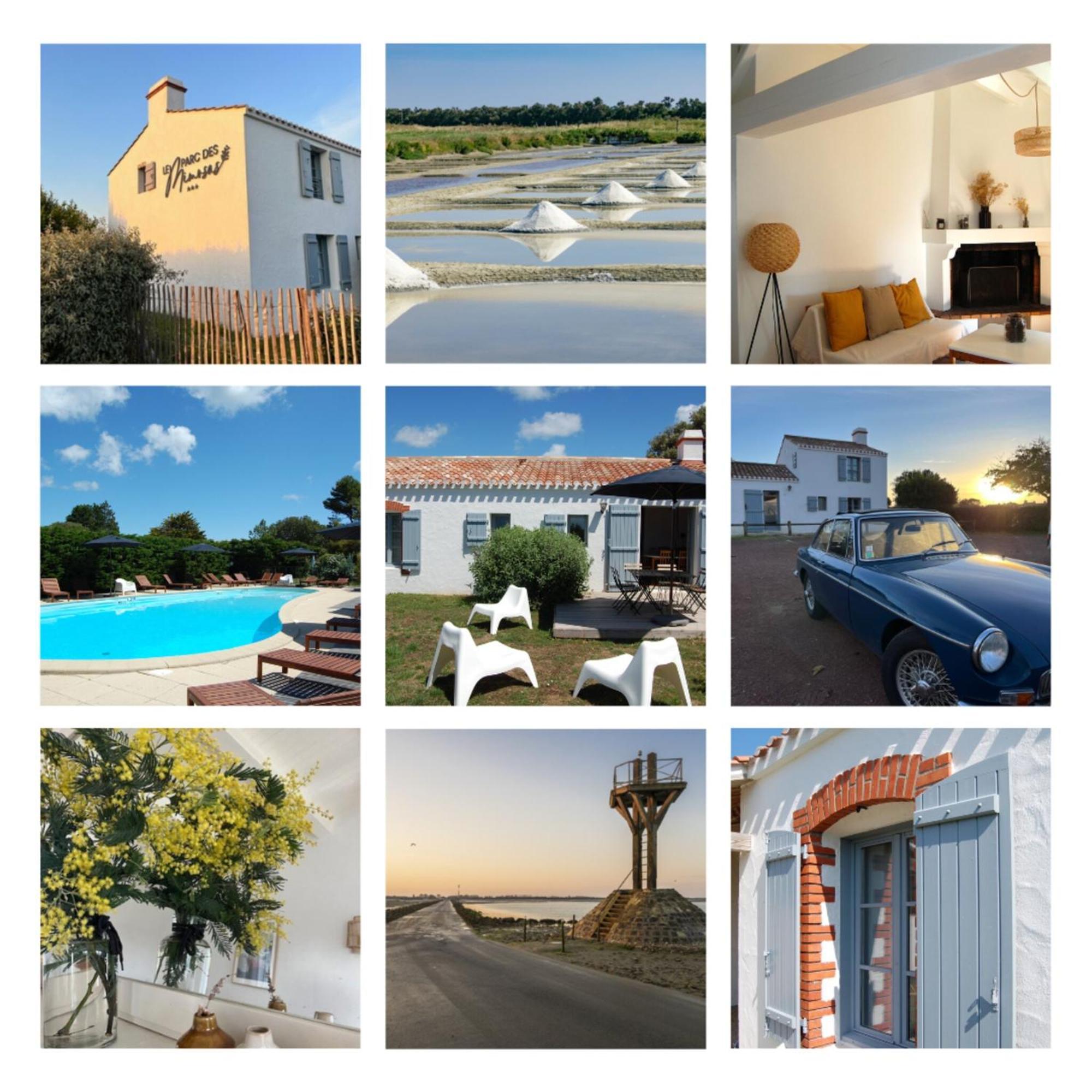 Le Parc Des Mimosas Villa Noirmoutier-en-l'Ile Dış mekan fotoğraf